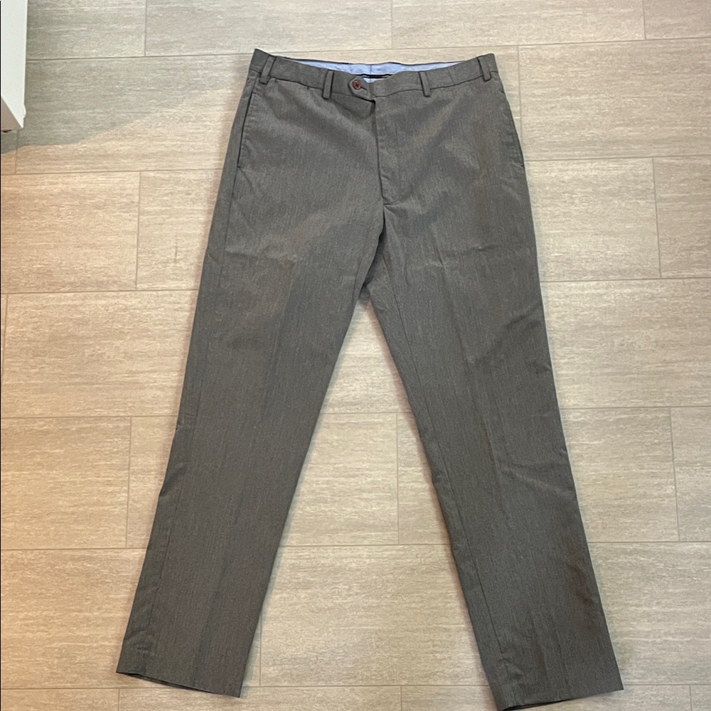 Classic Men's Brown Dress Pants